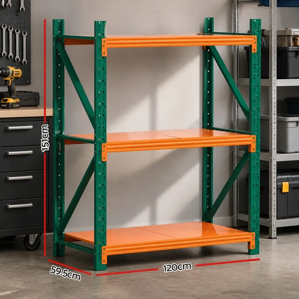 Heavy Duty Storage Rack for Garage Workshop Warehouse 1.5M