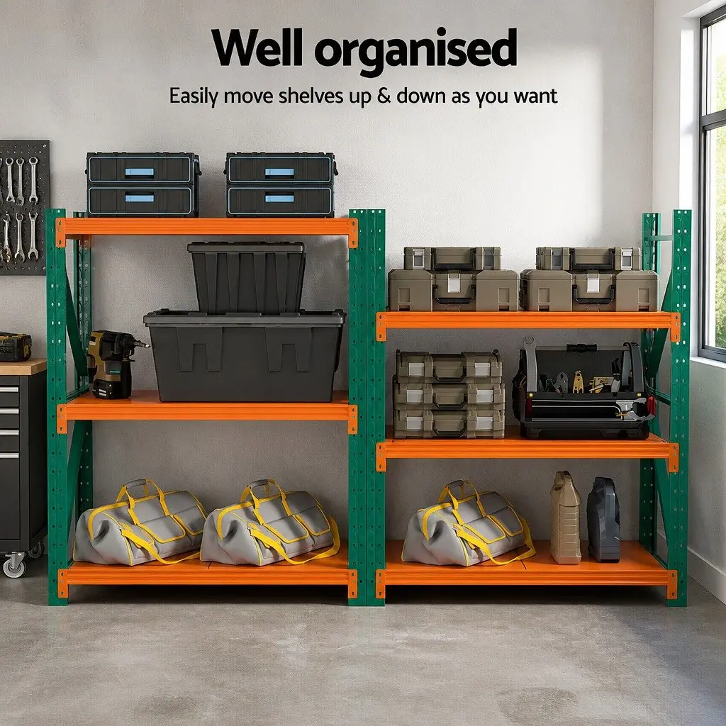 Heavy Duty Storage Rack for Garage Workshop Warehouse 1.5M