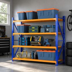 4-Tier Storage Shelf Rack - Specs & Details Included