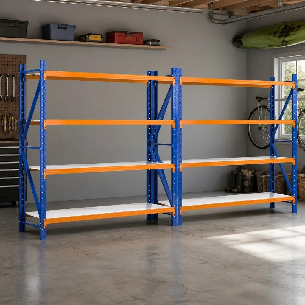 Heavy Duty Garage Shelving Rack 2M x 4M Adjustable Storage Shelf