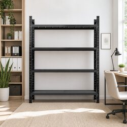 4 Tier Heavy Duty Storage Rack - 2.4M Steel Unit