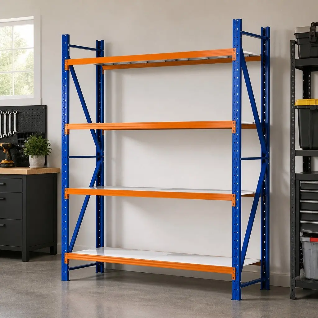 Garage Shelving Unit Warehouse Storage Rack 2.4M x 2M