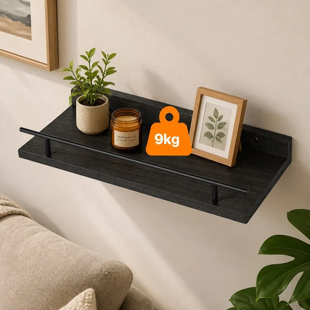 Floating Wall Shelves Set of 3