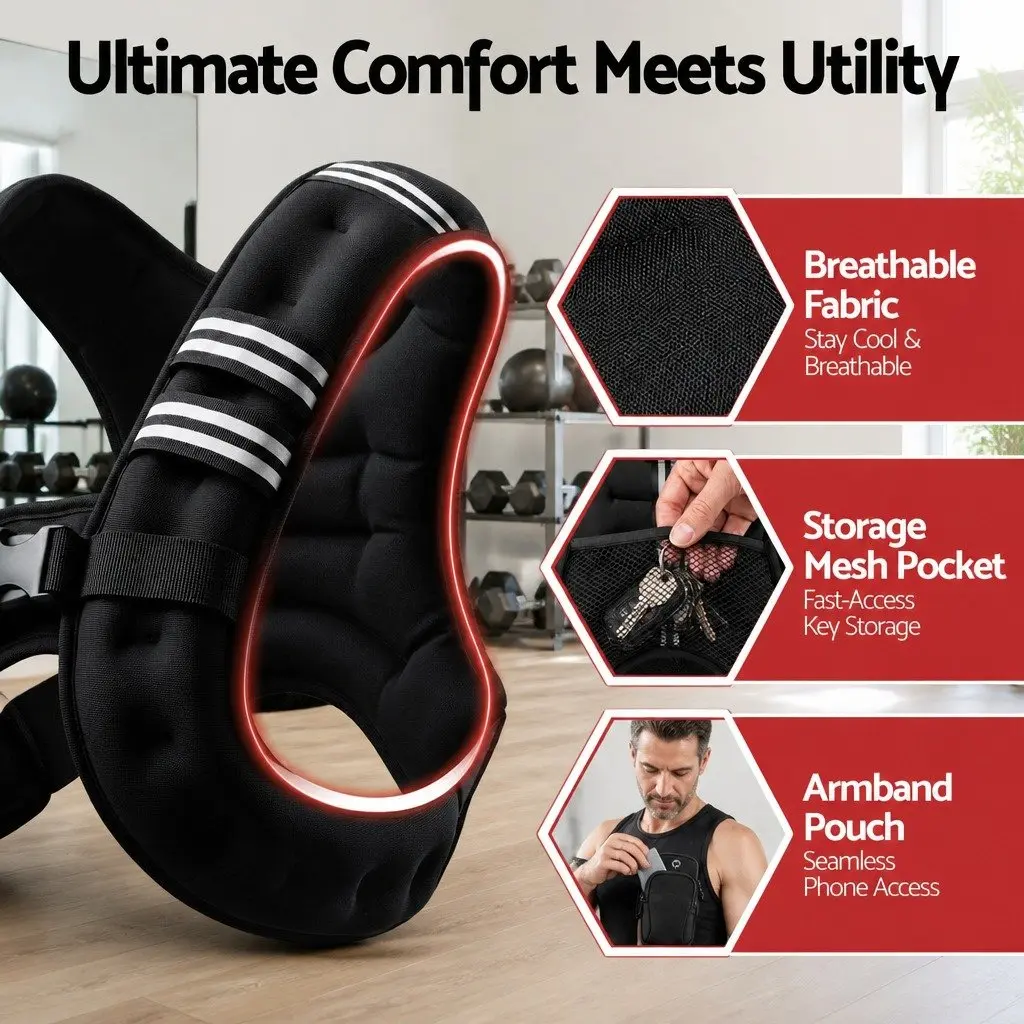 10kg Weighted Vest for Training