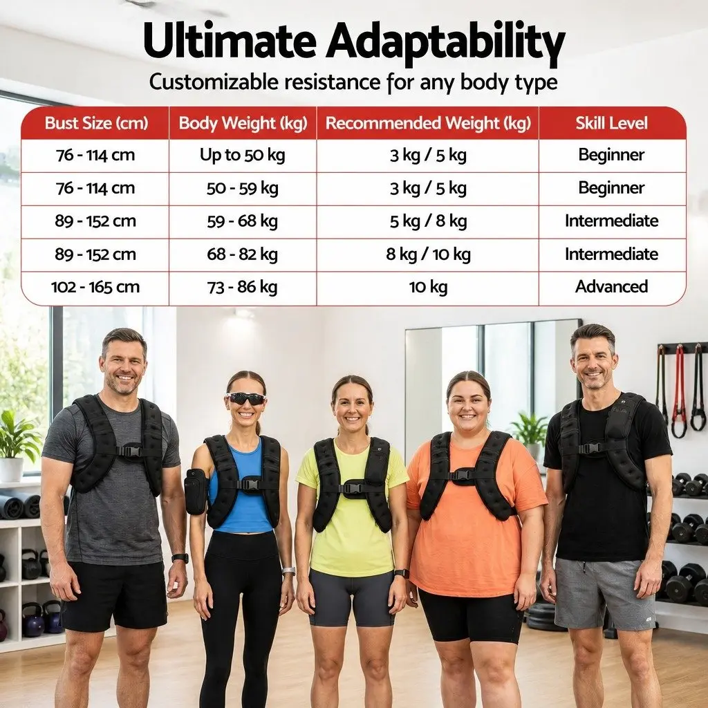 10kg Weighted Vest for Training