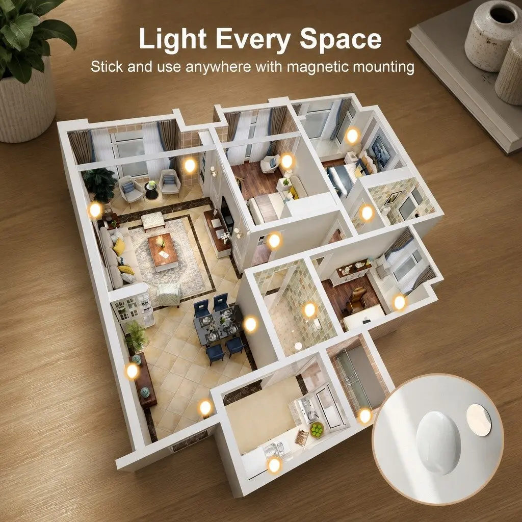 Motion Sensor Night Light 4 Pack