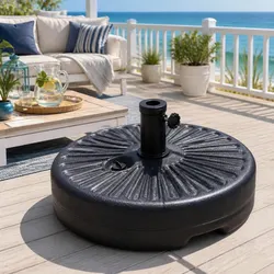 Specifications for Black Fillable Outdoor Umbrella Base