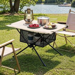 Folding Camping Table Portable Picnic Desk Outdoor Camp Furniture with Carry Bag