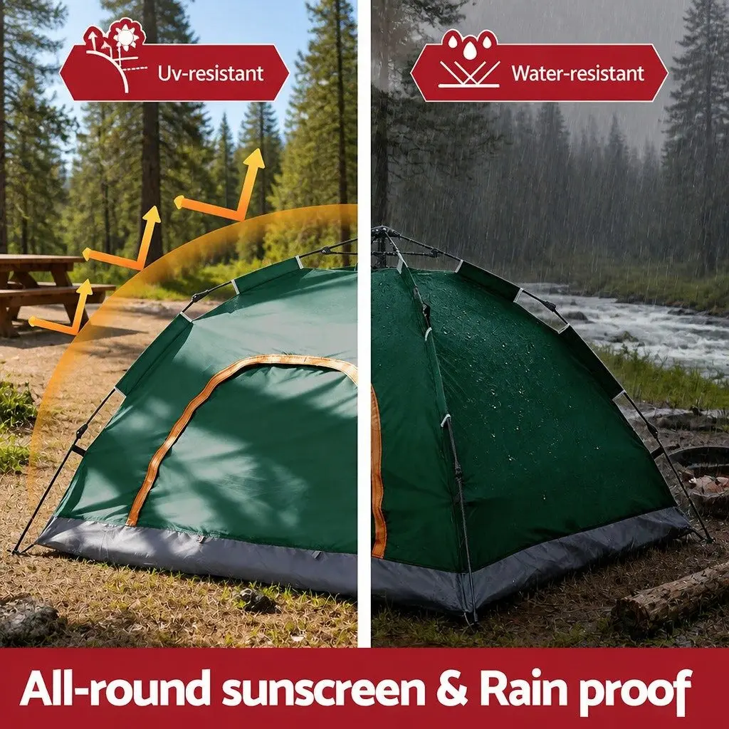 2–3 Person Instant Setup Camping Tent