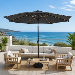 2.9m Charcoal Umbrella: Specs and Features