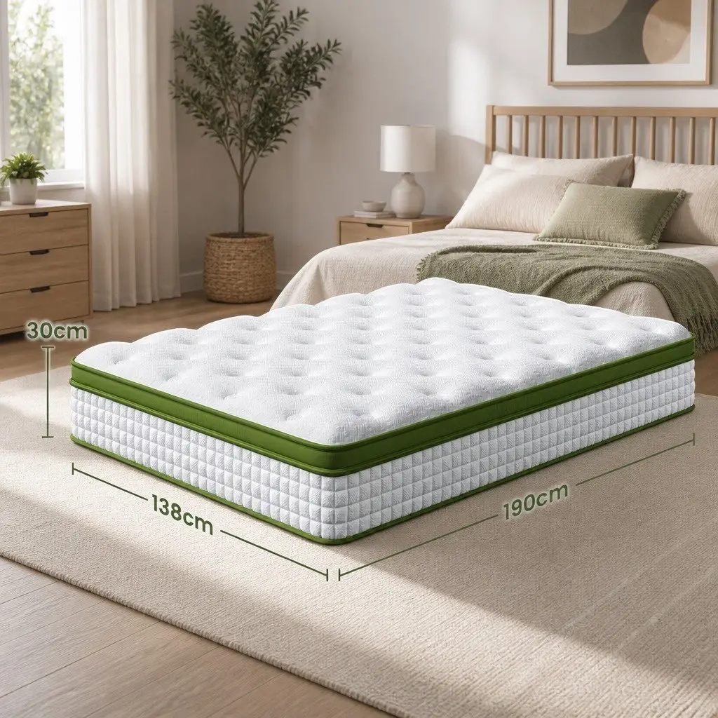 30cm Hybrid Double Mattress