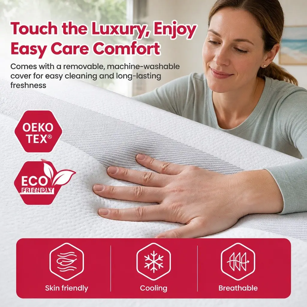 20cm King Size Memory Foam Mattress with Durable Construction