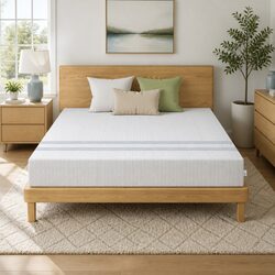 Queen Memory Foam Mattress 20cm Medium Soft Reversible Gel Cool Sleep Bed