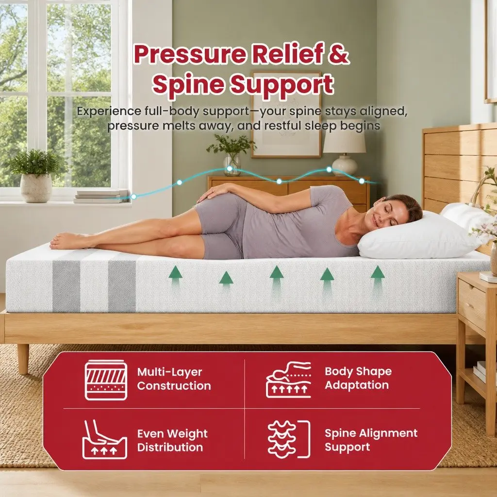 20cm Single Memory Foam Mattress