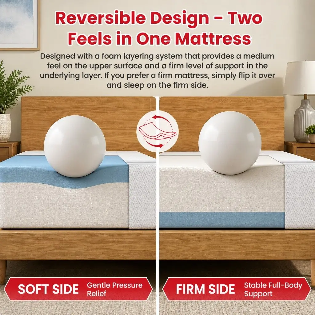 20cm Single Memory Foam Mattress