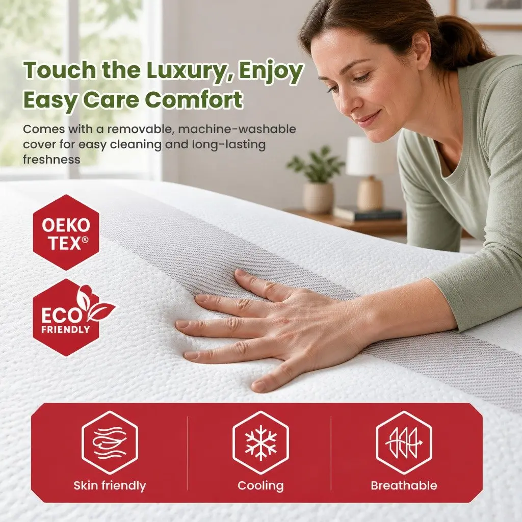 Double Memory Foam Mattress 25cm