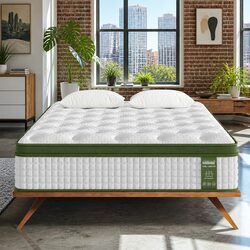 Queen Latex Hybrid Mattress Specifications: 34cm Medium Firm