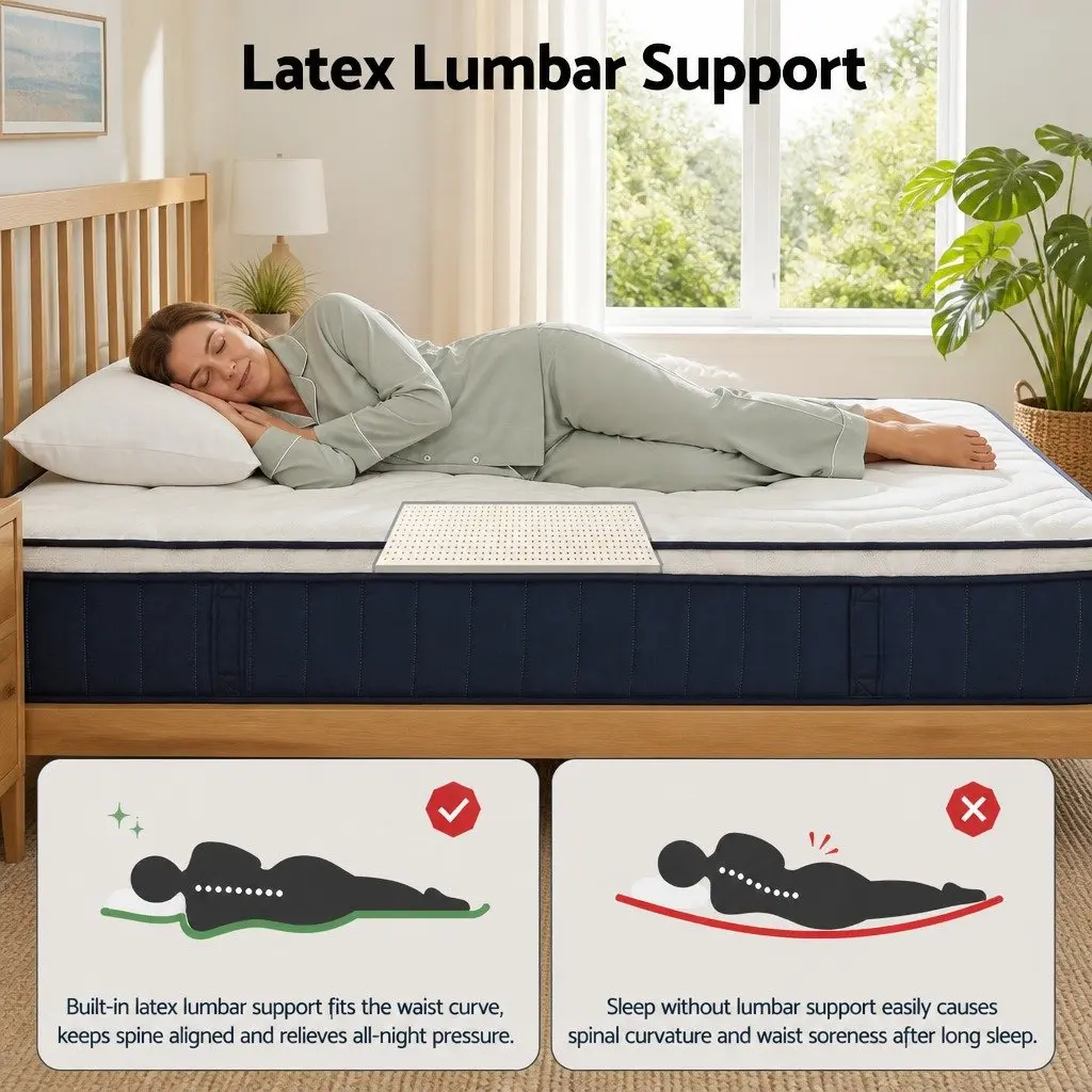 30cm Medium Firm Pocket Spring Mattress
