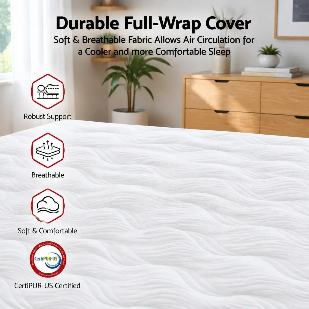Single Mattress Hybrid Orthopedic Support 26cm