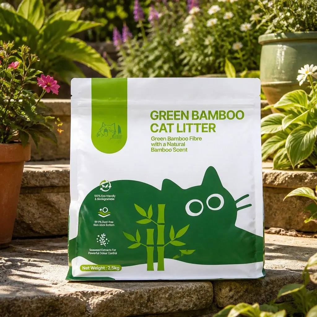 Clumping Cat Litter 15kg 6 Pack Tapioca Dust Free Natural Odour Control All
