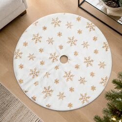 Specifications for 90cm Gold Christmas Tree Skirt