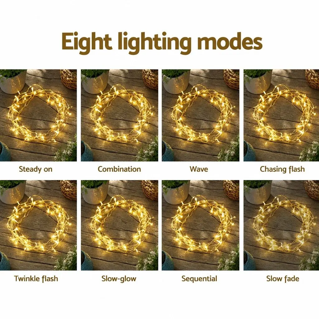 Curtain Light Indoor Outdoor 6M x 3M Warm White 600 LED