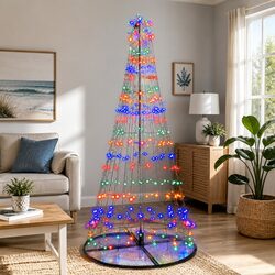 Specifications for the Solar LED Christmas Tree 7ft