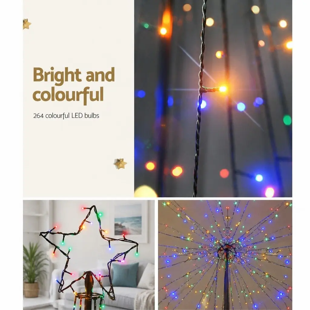 Solar LED Christmas Tree 7ft