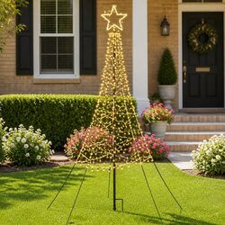Specifications of 2.1m Solar LED Christmas Tree