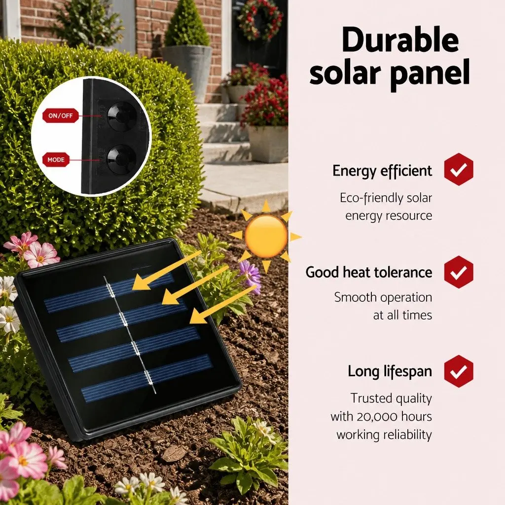 Solar Christmas Tree Indoor Outdoor 2.1m 320 LED Lights
