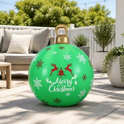 60cm Christmas Inflatable Ball Bauble - Specs and Details