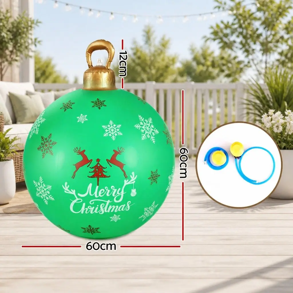Christmas Inflatable Ball Bauble Indoor Outdoor 60cm
