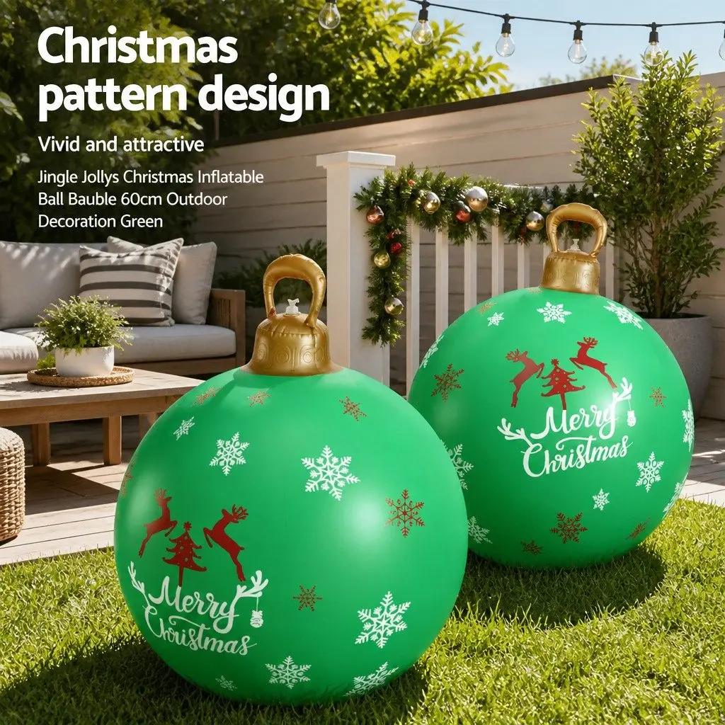 Christmas Inflatable Ball Bauble Indoor Outdoor 60cm