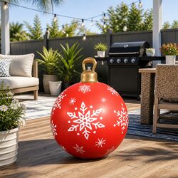 60cm Christmas Inflatable Bauble: Specs and Details