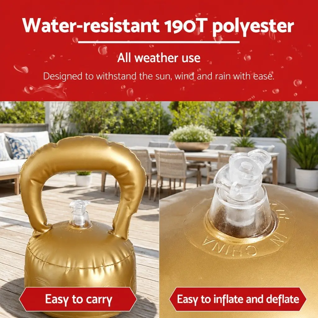 Christmas Inflatable Ball 60cm Giant Bauble Outdoor Decoration Festive Display