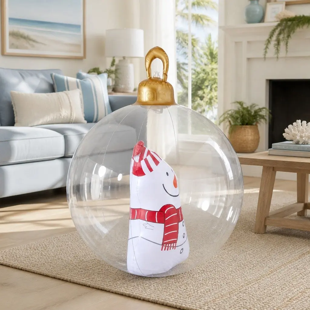 Inflatable Bauble Christmas Decoration Outdoor 60cm