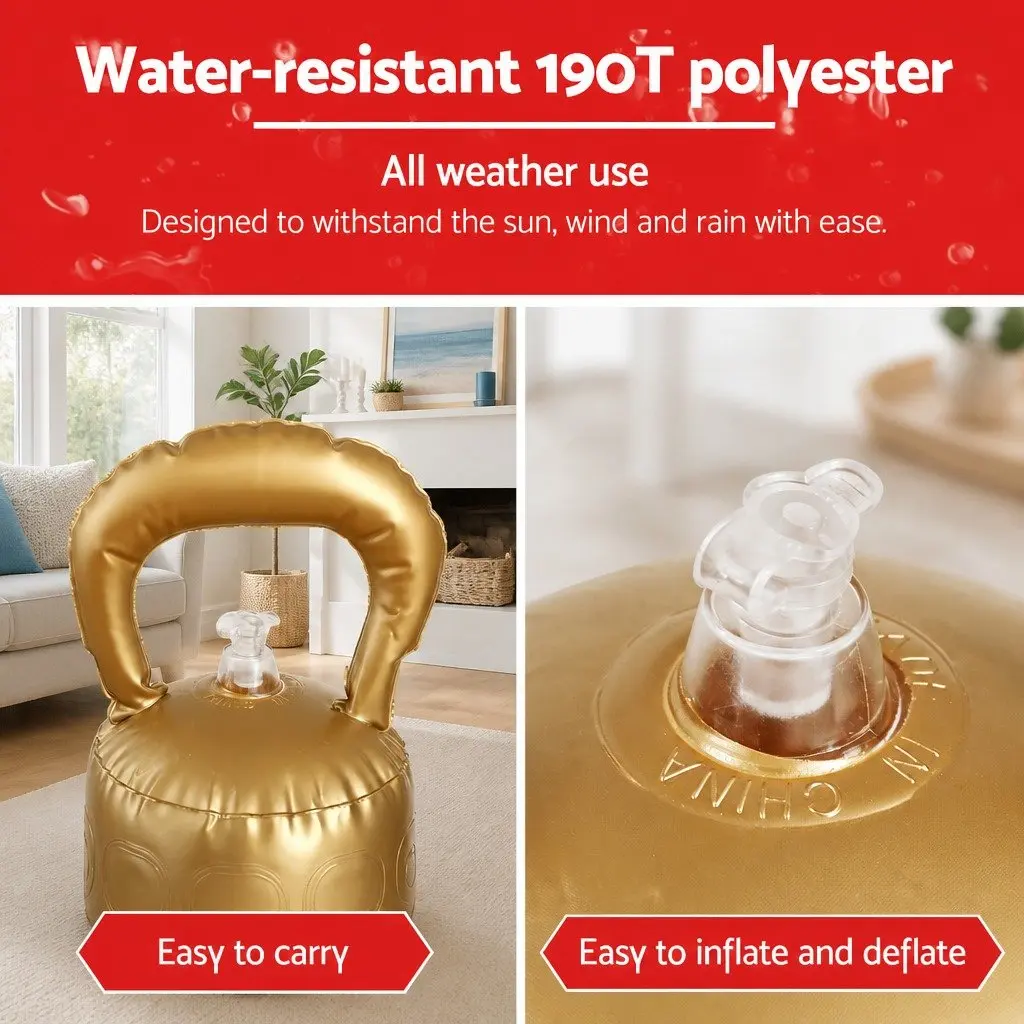 Inflatable Bauble Christmas Decoration Outdoor 60cm