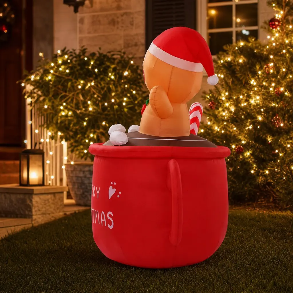 1.8M Christmas Inflatable Cup