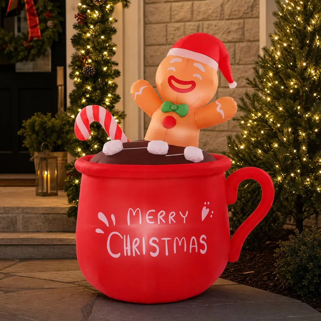 1.8M Christmas Inflatable Cup