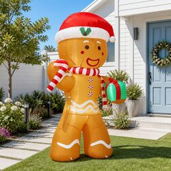 Specifications of 2.4M Gingerbread Inflatable with LEDs