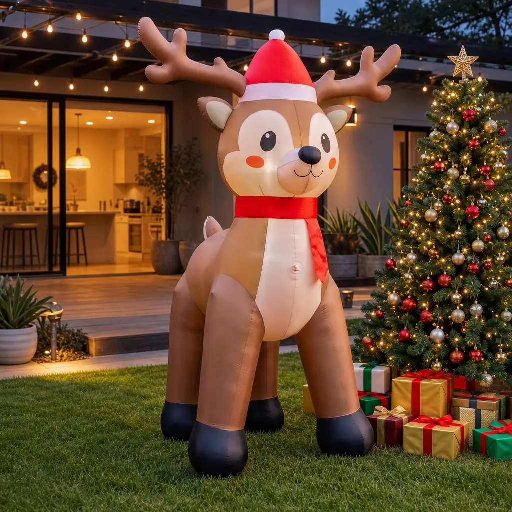 Inflatable Christmas Reindeer 2.5M