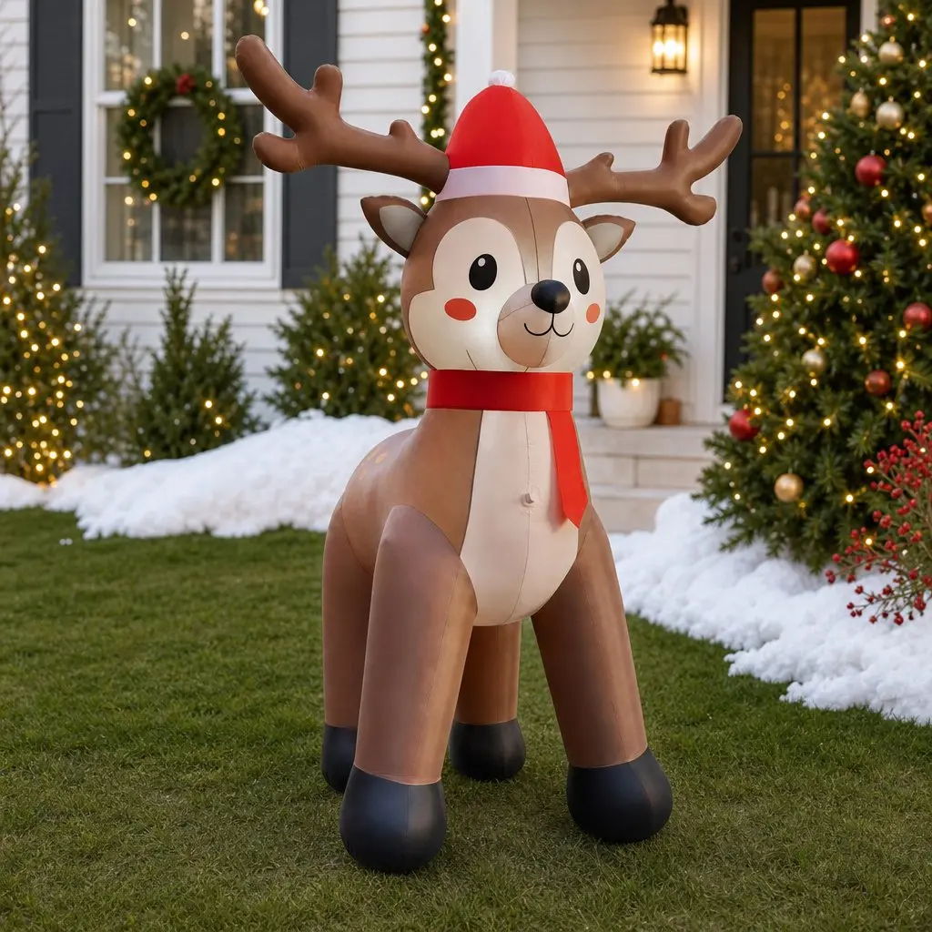 Inflatable Christmas Reindeer 2.5M