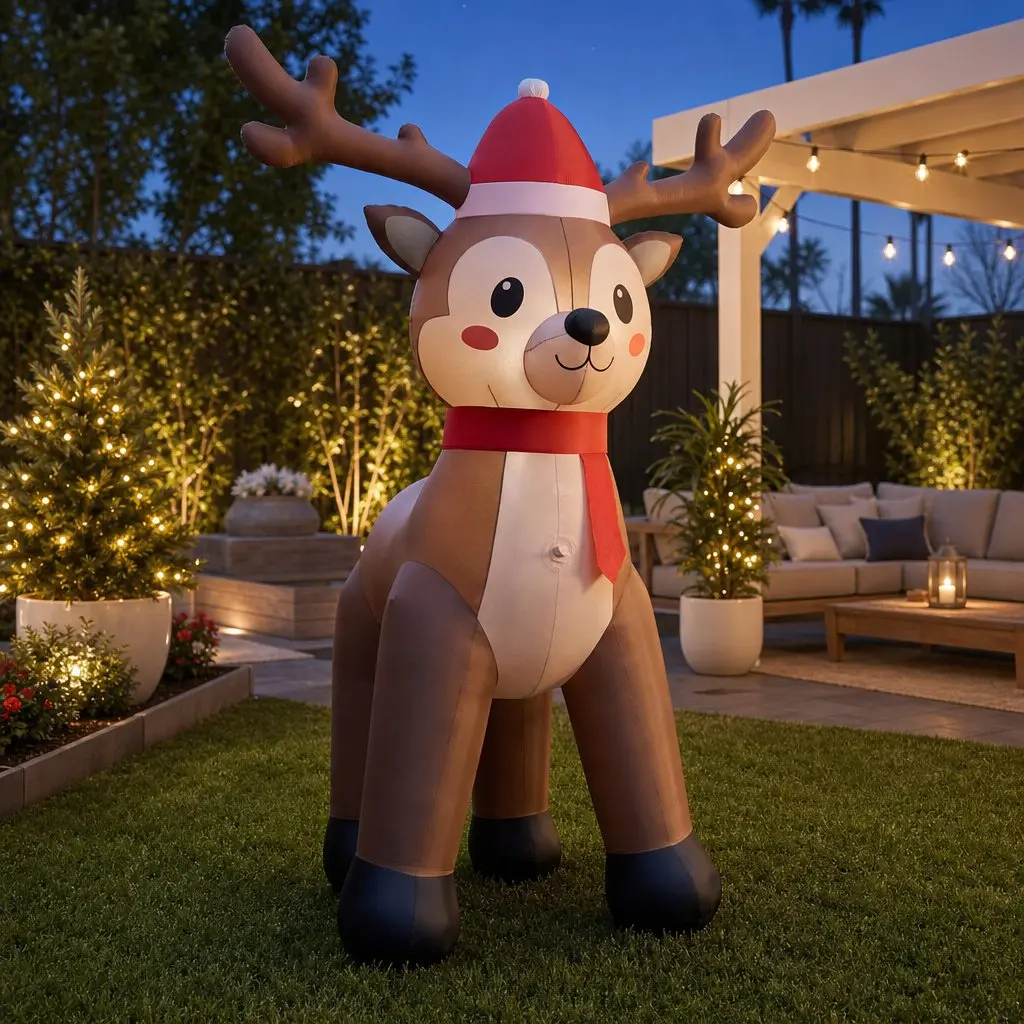 Inflatable Christmas Reindeer 2.5M