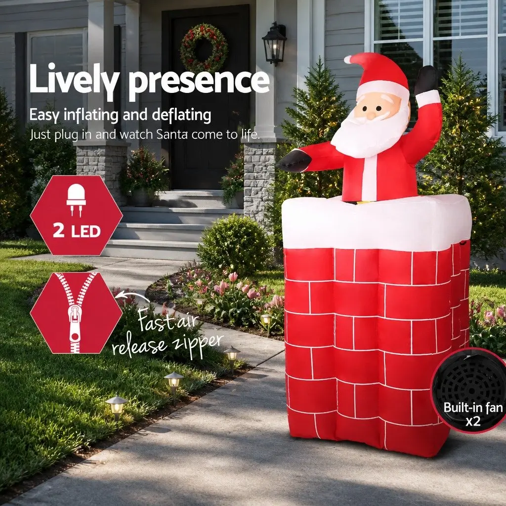 Christmas Inflatable Decoration Indoor Outdoor 1.8M