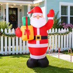 Specifications of 2.4M Christmas Inflatable Santa Decoration