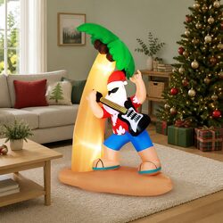 Christmas Inflatable Santa Guitar 2.1M Specifications