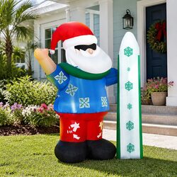 Specifications of 1.6M Inflatable Santa with LED Lights