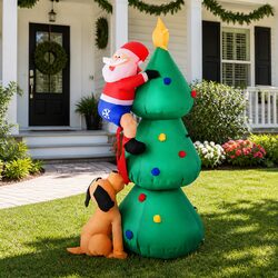 Specifications for 1.8M Christmas Inflatable Santa Tree