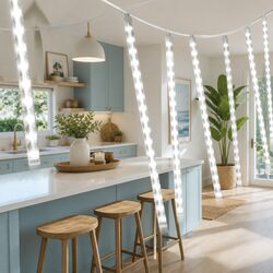 Detailed Specs: 7M Christmas Icicle LED Shower Lights