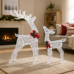 2 PCS Christmas Reindeer Lights with 170 LEDs and Specs
